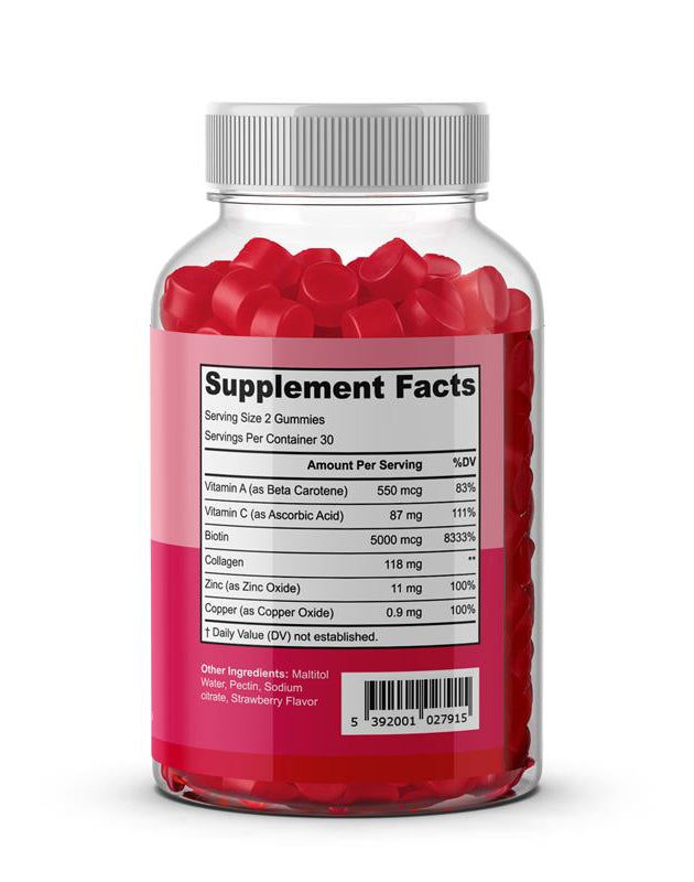 Biotin + Collagen Gummies