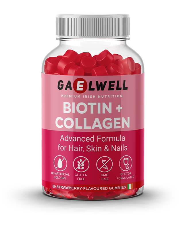 Biotin and collagen gummies in Ireland for beauty support – Gaelwell