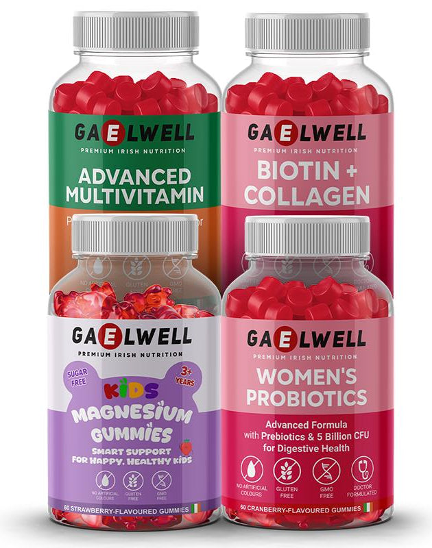 Sugar-free family gummy supplements bundle in Ireland – Gaelwell