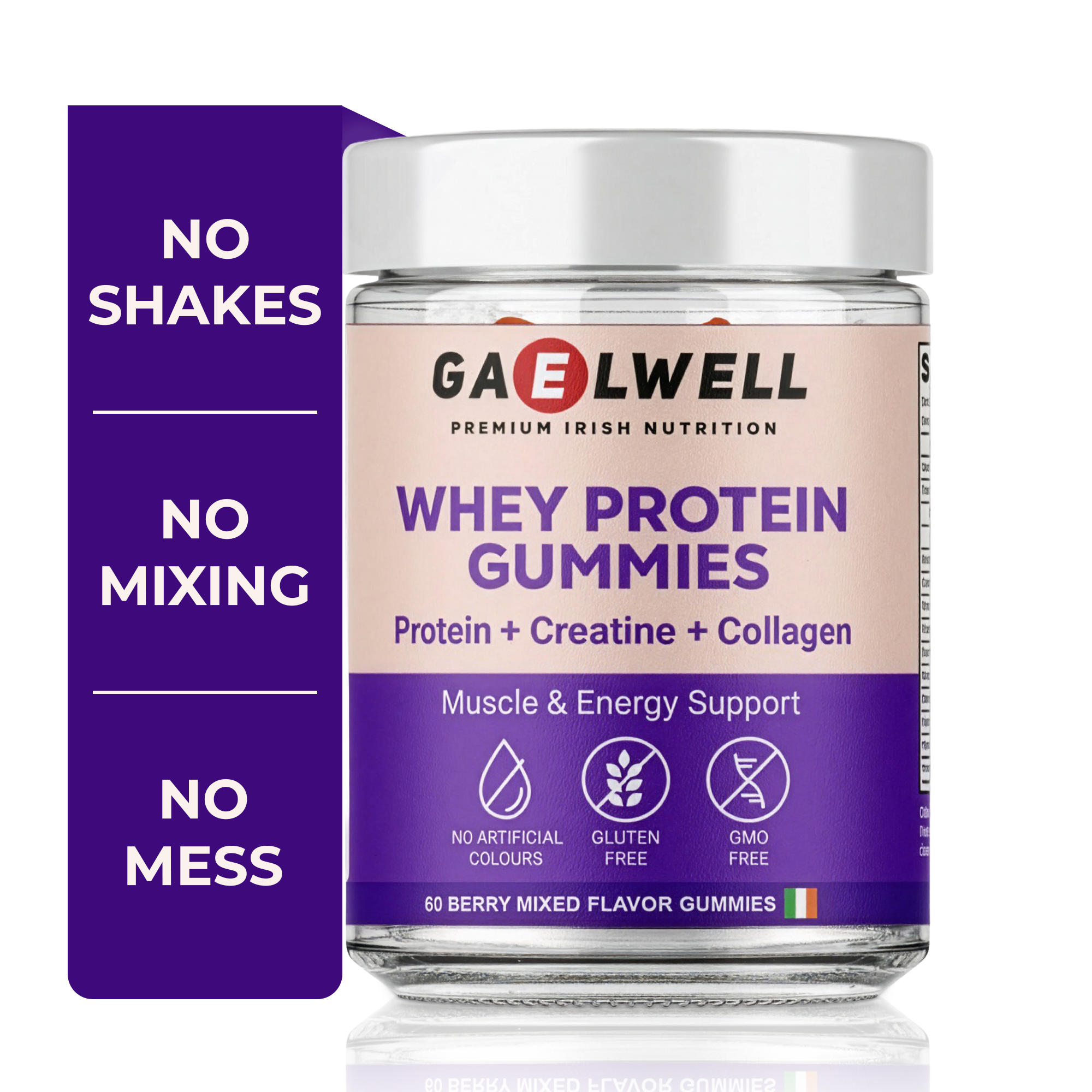 Whey Protein Gummies with Creatine & Collagen Ireland