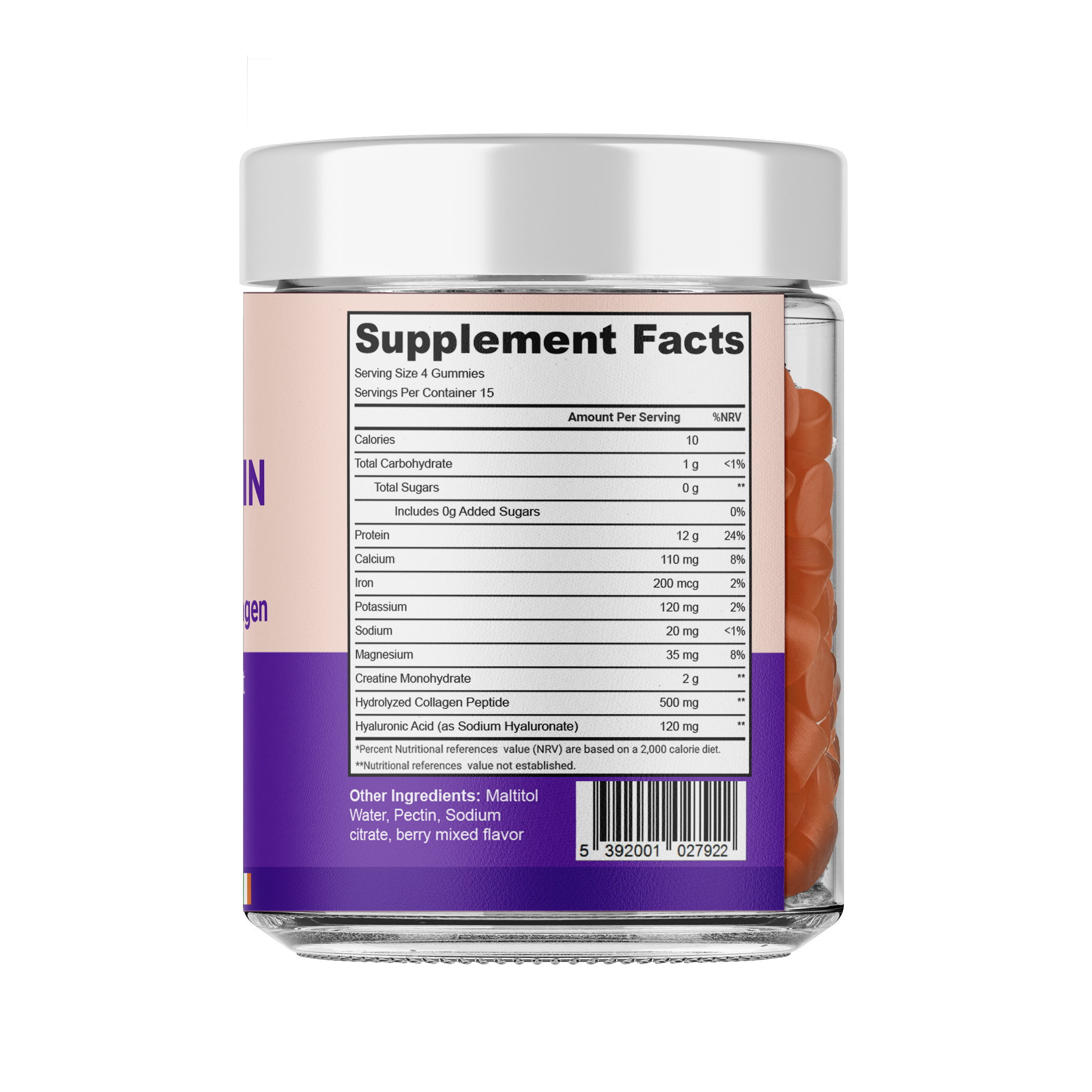 Whey Protein Gummies with Creatine & Collagen Ireland