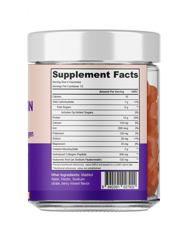 Whey Protein Gummies with Creatine & Collagen Ireland